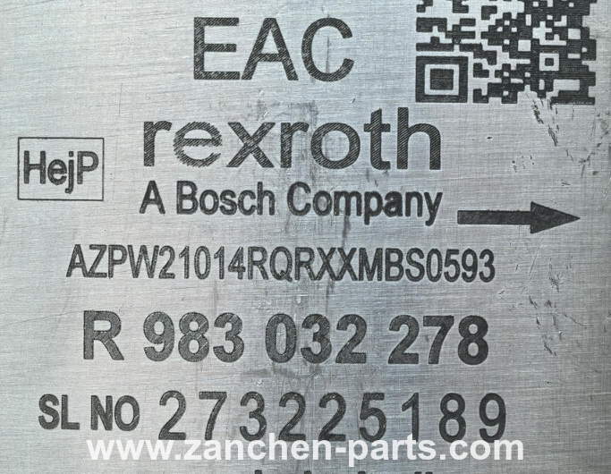 Rexroth R983032278 Gear Pump AZPW-21-014RQRXXMB-S0593